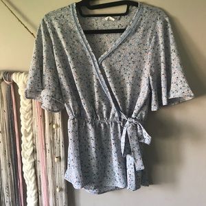 PRETTY ROSE BLOUSE TOP